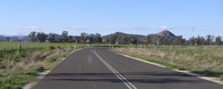O During the construction period of the Project, heavy vehicles would use the Kamilaroi Highway to access Blue Vale Road from the south.