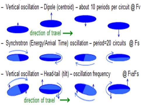 7 E 0. Particles that are at a radius within the ideal have energy E < E 0 travel a shorter distance around the ring, making them gain velocity relative to the ideal particle in the center.