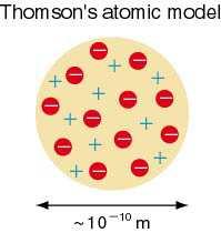 Thomson s Model of the Atom This can be compared to as a blueberry muffin.
