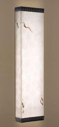Cultured alabaster Diffuser material Faux alabaster acrylic Sconce Sconce Sconce 10" W x 28" H x 3.
