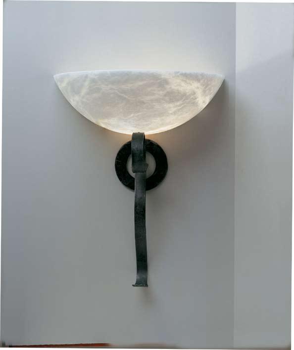 A05400-1H1-HAL : Hand-rubbed iron Pendant version: Page 46 A05400-1H1-HAL : 2 x 60W BA-9 cand.
