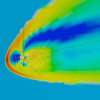 magnetospheric processes, but are the solar high-energy