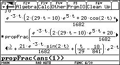 .. before downloading from the WEB a powerful inverse Laplace transform function! Eemple 7 : it is very simple to calculate a Fourier epansion with a TI-9!