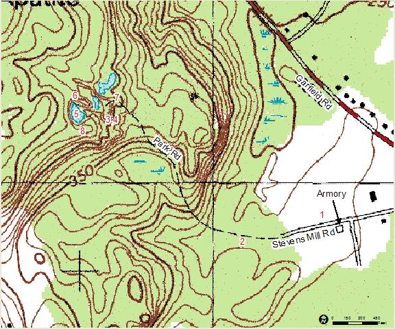 Basemap from USGS Mount Apatite Park, Auburn, ME Directions From junction of Routes 4/100/202 and 11/121 in Auburn, drive west on Rte. 11/121 for 1.9 miles.
