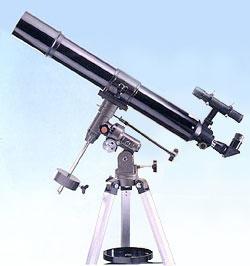 The Telescope First we will discuss the refracting telescope and then reflecting telescopes The refracting telescope consists of two lenses The objective lens