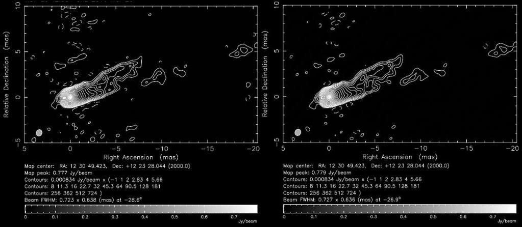 Preliminary Results (2016 March 20) First 43 GHz image of M87 by EAVN on 2016 Mar 20 Non-cooled receiver was used at Tianma station Indirect amplitude