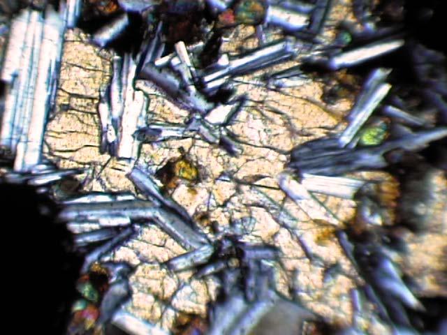 Plagioclase forms before augite Ophitic texture