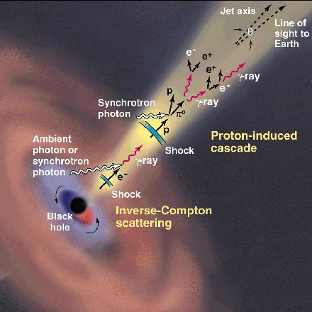 Black Hole Relativistic Jet Variable