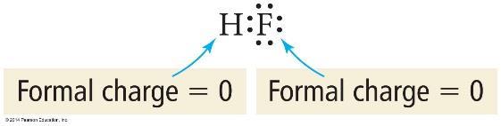 FORMAL CHARGES When the resonance structures for a molecule are equivalent (equally valid), the true structure (resonance hybrid) is an equally weighted average of these structures.