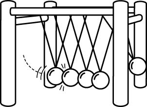 Newton s Third Law of Motion Newton s Laws of Motion Discovery Discovery Station: Newton s Cradle Prediction: Predict what would happen when one ball is pulled away from the rest of the balls and