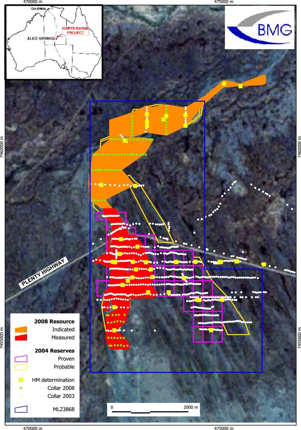 ASX Release 24 September 2014 The Project contains a large established JORC resource of Minerals within unconsolidated surficial sand in dunes, channels and floodplains.