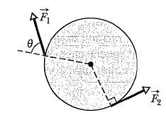 75 In the overhead view of the figure, five forces of the same magnitude act on a strange merry-go-round; it is a square that can rotate about point P, at midlength along one of the edges.