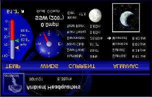 Description Display 6.9.1 Icon (WM-918, WMR-918 and WMR-968 only) Weather conditions based on weather station prediction.