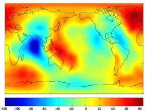 Geoid undulation (global) http://www.csr.utexas.