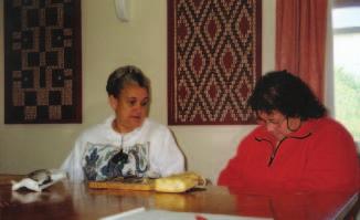 Harakeke Quality Evaluations Deciding what to measure Cath Brown, Ranui Ngarimu, Reihana Parata, Warwick Harris and Sue Scheele got together at Ngāti Moki Marae, Taumutu, on 10 June 1999.