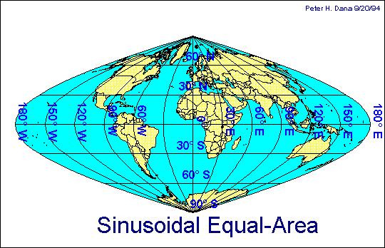 Equal-area Projections