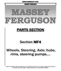 Parts Section Section Mf4 Wheels Steering Axle Agri Read online parts section section mf4 wheels steering axle agri
