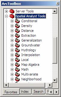 core ArcGIS interface Appear as new toolbars and