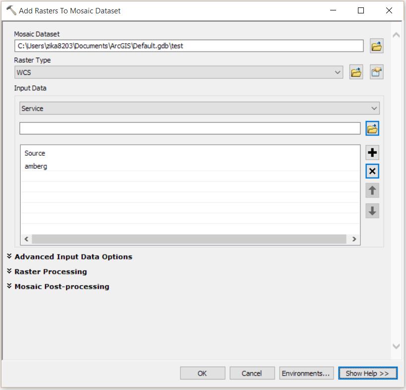OGC WCS support in ArcGIS Desktop After importing the WCS layer into the ArcGIS Desktop: -