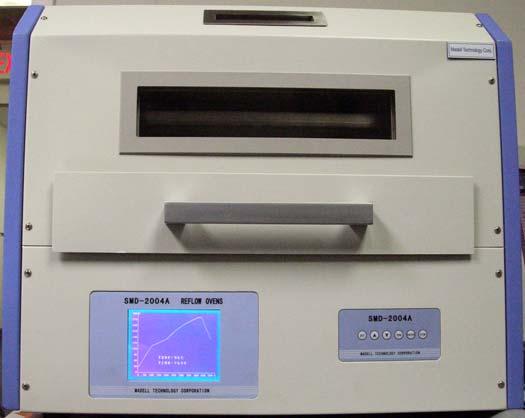 Experimental Procedure: The reflow oven used was a benchtop model pictured in Figure 8.