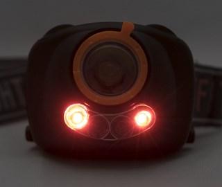 The problem has been that some headlamps don t have red LEDs in them, and the ones that do have the red LED brightness so high that it still destroys your night vision. Until now.