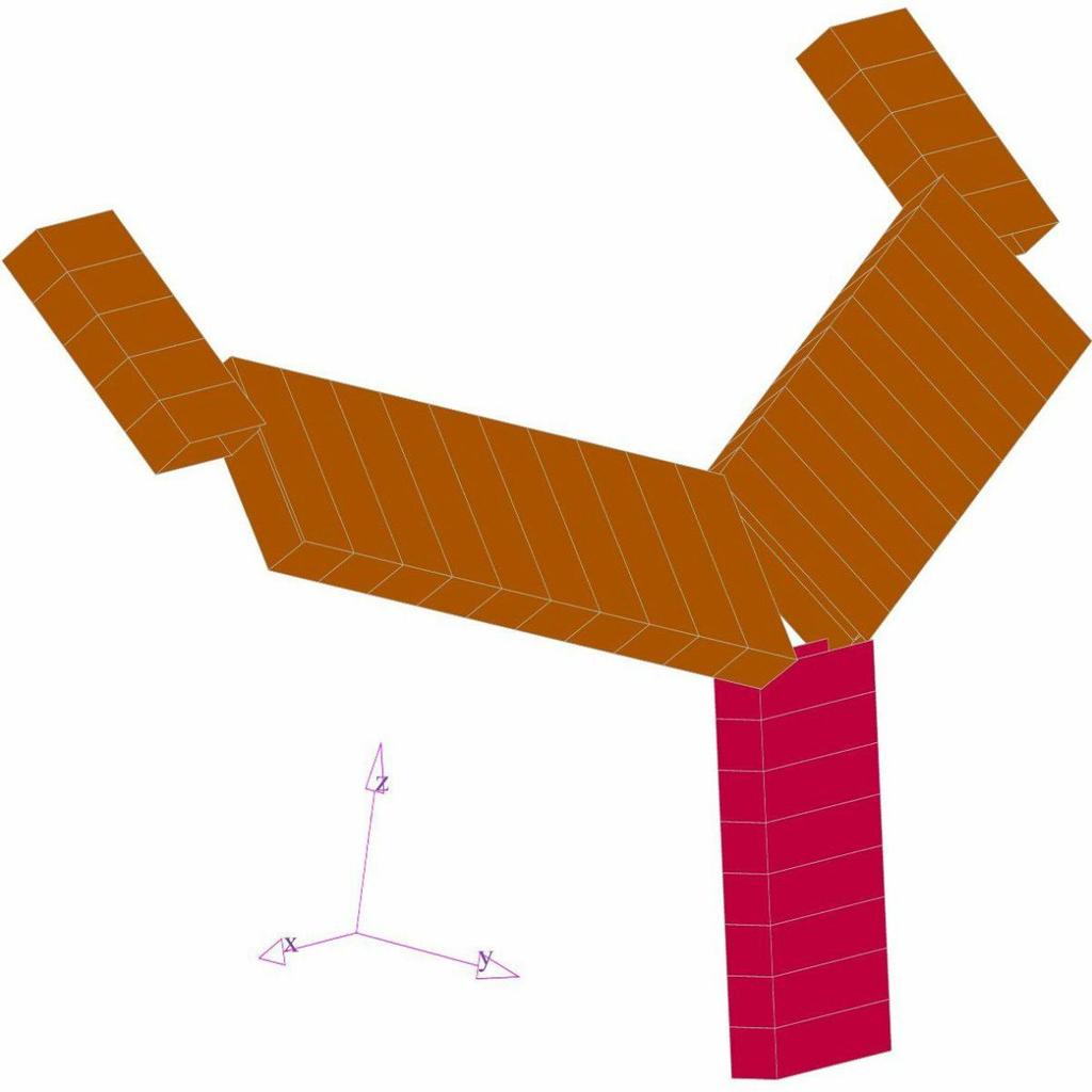 Copyright SFA - InterNoise 2000 7 Figure 7: Appropriate model of the horn where the horn end is simulated by one long cuboid. REFERENCES 1. G. Hölzl and al.