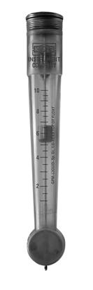 Rotameters (variable-area flowmeters) The operating principle of a rotameter, also called a variable-area flowmeter or a floatmeter, is as follows: o The fluid flows vertically through a transparent