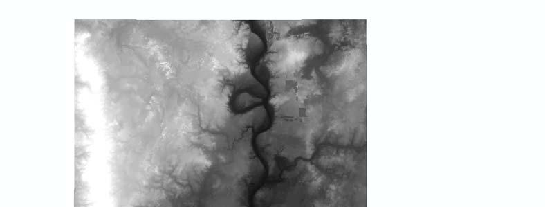 32 Figure 4.2. Digital elevation model of Elgin, Illinois. The final variable in this study which needs data for analysis was the weather variable.