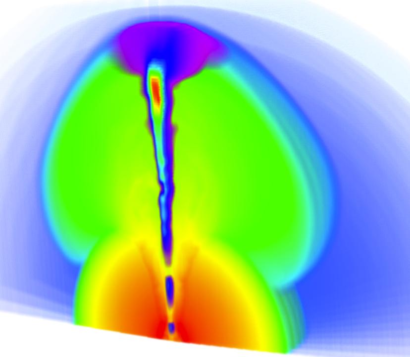Numerical Experiments of GRB Jets Jin Matsumoto RIKEN Astrophysical Big Bang