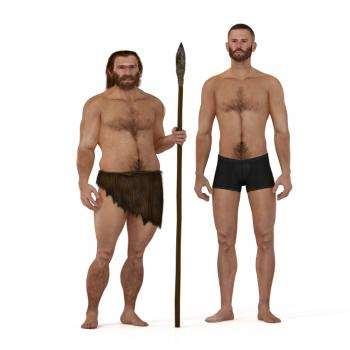 In terms of appearance, Neanderthals were very similar to Homo sapiens However, there were some notable differences