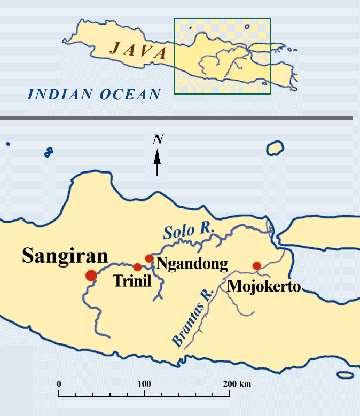 Six sites in eastern Java, dating from 1.