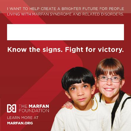 The Marfan Fundatin Paper Mbile Campaign 1 INTRODUCTION Yu can help peple living with Marfan syndrme and related disrders have a brighter future by raising funds fr The Marfan Fundatin s prgrams and