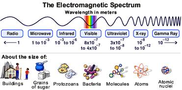 The Electromagnetic Spectrum VISIBLE LIGHT is a small part of the