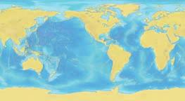 Asia Australia Indian Key Deep-ocean trench Mid-ocean ridge Arctic Pacific North America Antarctica South America Deep- Trenches As scientists mapped the ocean floor, they found long, curved valleys