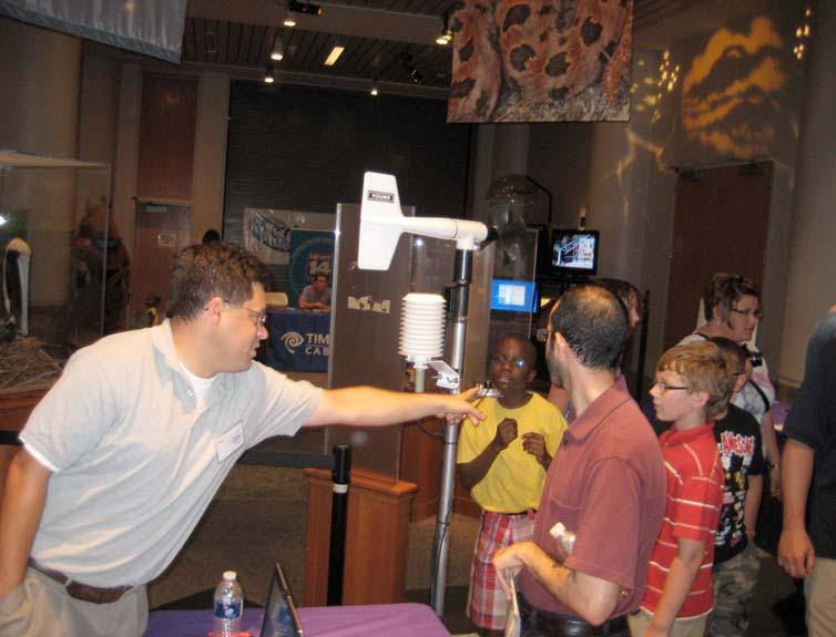 Over 4,000 visitors had the opportunity to learn about severe weather from various agencies such as the National Weather Service, Wake County Emergency Management, and WRAL-TV.