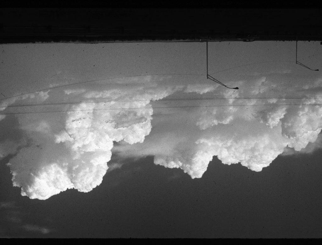 TYPE (AS REQUIRED) If towering cumulus clouds, TCU, or cumulonimbus clouds, CB, are present, they are reported after the height that represents their base. Example: BKN025CB or SCT040TCU Figure 2-3.