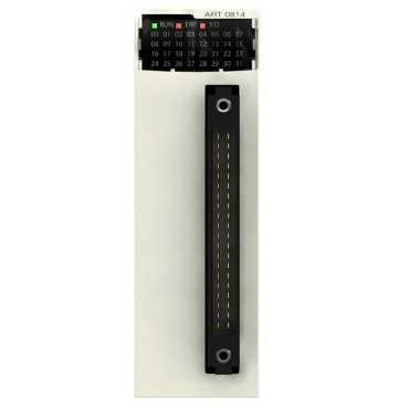 Characteristics analog input module M340-8 inputs - temperature Complementary Analog/Digital conversion Analogue input resolution Input impedance Permitted overload on inputs Common mode rejection