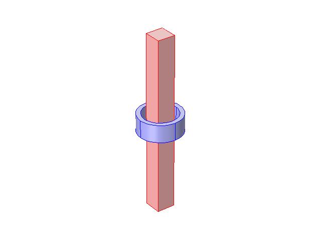 Example: Inductive Heating of a Billet Inductive heating is common in the steel industry. This model concerns the re-heating of a billet traveling through a coil.