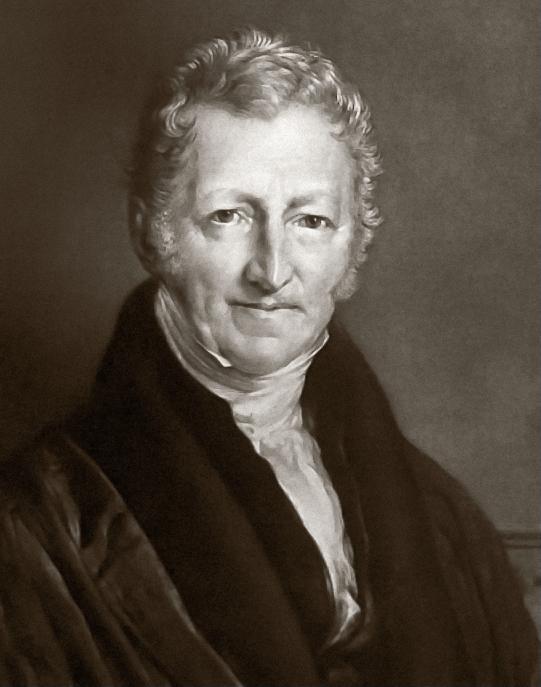 Thomas Malthus Darwin based his theory on his own observations and the writings of Thomas Malthus.