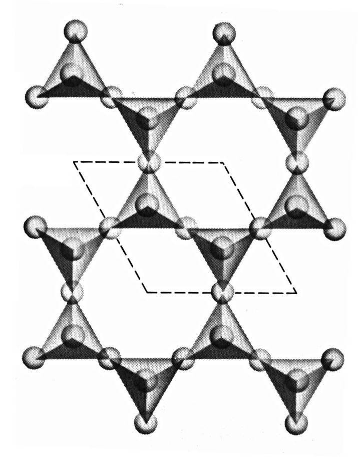 cleavage as a result of the hexagonal, sheet-like arrangement of its atoms.