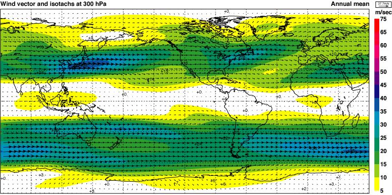 strengthened by the sea surface temperature (SST) associated with the Gulf Stream and the Kuroshio Current (Sampe et al., 2010). Certainly, this figure is just the climatological average.