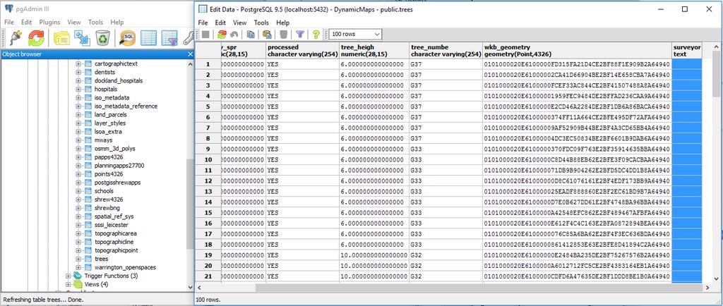 13 Update a PostGIS Database Table with a new Field Before we can update values into a field in PostGIS, you may need to create that new field first.