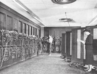 Iºyq- kb kv B Uv F n-\o-b-dnwkv ENIAC First electronic General purpose computer (1946). Cost 3 crores. Weight 25 tons. Space occuppied 680 sq.ft.