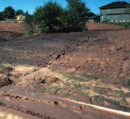 Weathering, Erosion, and Deposition Activity 29 In other cases, deposited sediments can be harmful. Sediments can build up and fill in rivers, lakes, wetlands, bays, and even parts of the ocean.