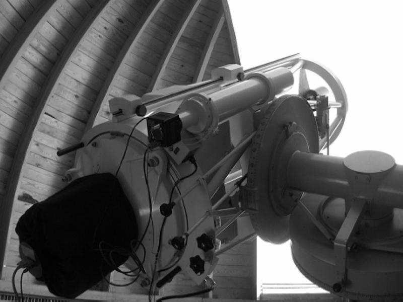 124 A. Sergeev, V. Taradij The instrumentation of the Terskol Station consists also of a 60-cm Cassegrain telescope (Zeiss-600, Fig. 6) and a 65-cm solar telescope Atsu-26.