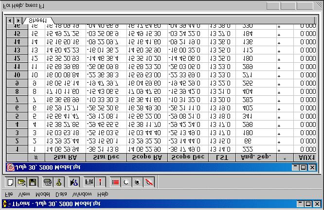 TPoint for Windows 31 LX-200 Users Make sure the Pressure and Height are set to zero in the Observing Parameters dialog.