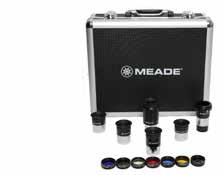 Eyepiece Kit & filters COLOR/MOON FILTERS: Meade Color filters permit observation of planetary/lunar surface detail that is often virtually invisible without