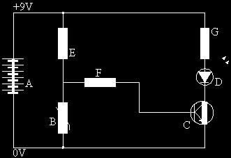 49 The diagram shows an electronic circuit.