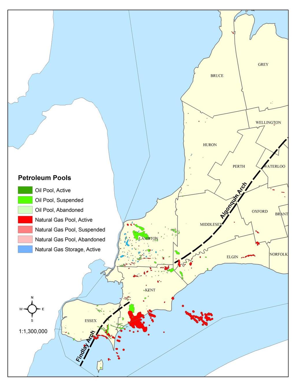 Oil and Natural Gas Fields of