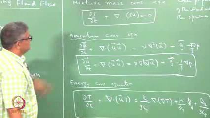 place as heat transfer and mass transfer all those things are taking place there are the fundamental laws of mass conservation, momentum conservation, energy conservation, equation energy
